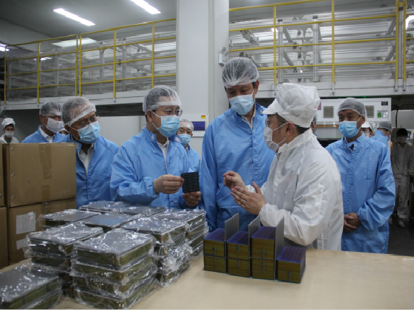 市委書記靳國衛(wèi)、市委副書記、代市長王心宇到我司調(diào)研工作