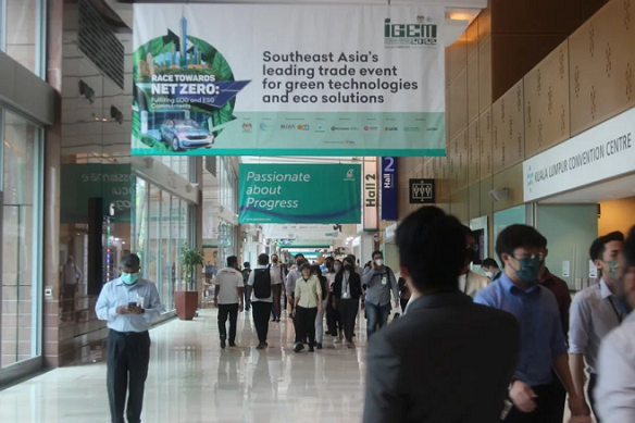 展會(huì)速遞丨探索東南亞吉瓦級(jí)市場(chǎng) 陽(yáng)光能源亮相馬來(lái)西亞綠色環(huán)?？萍颊? width=